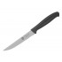 Kuchynský nôž Albainox 17324B čierny zúbkovaný