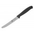 Kuchynský nôž Albainox 17332B čierny zúbkovaný