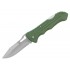 Zatvárací nôž Albainox 18024 plast zelený