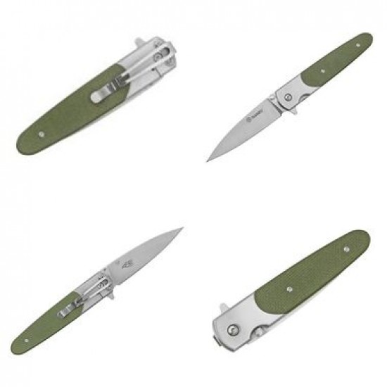 Zatvárací nôž Ganzo G7431GR zelený