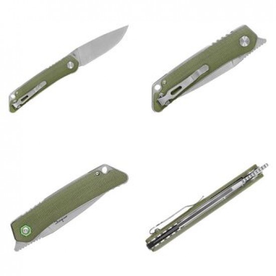 Zatvárací nôž S-Tec TS501GN zelený