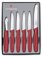 Victorinox Standard Súprava nožov 6-dielna červená