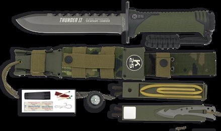 Taktický nôž - dýka s púzdrom RUI-K25 THUNDER II