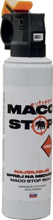 Najsilnejší sprej na medvede MACO STOP Extreme 150ml hmla