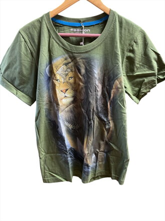 Tričko lion green