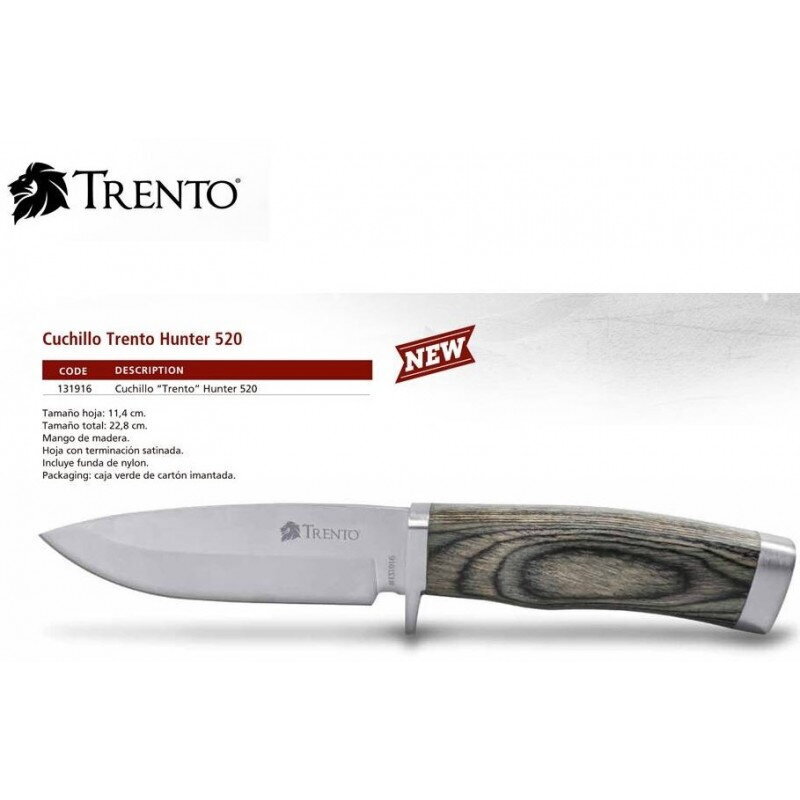 TRENTO HUNTER 520c poľovnícky nôž - dýka s púzdrom