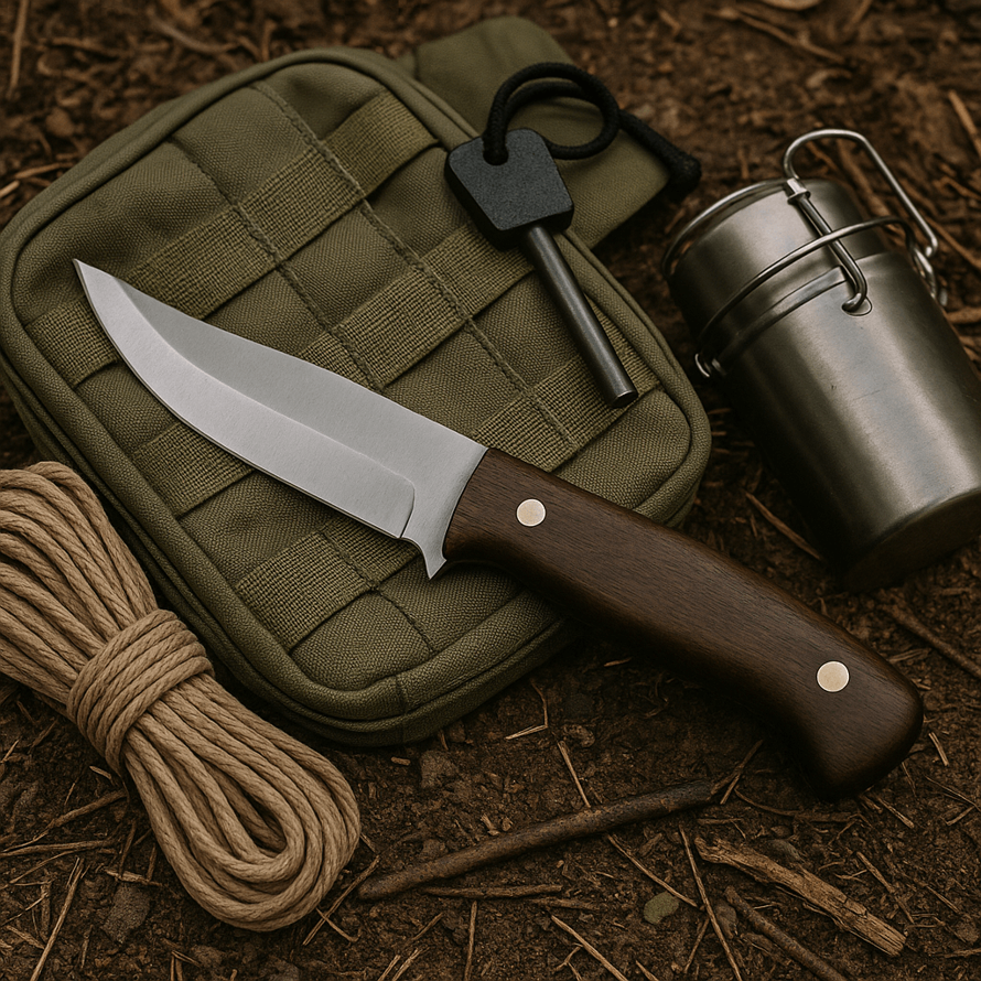 Nože ako súčasť bushcraftu a survival výbavy