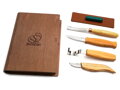 Rezbárske náradie - sada BeaverCraft S43book na vyrezávanie , 4 nože Spoon and Kuksa