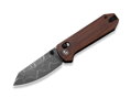 Civivi Yonder C23073B-DS2 Damascus Guibourtia Wood vreckový nôž