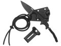 Nôž CRKT 2384K Minimalist Black Drop Point