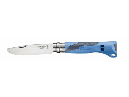 Nôž Opinel VR N°07 Outdoor Junior Inox modrý