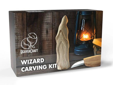 Rezbárska sada BeaverCraft DIY03 pre začiatočníkov Wizard
