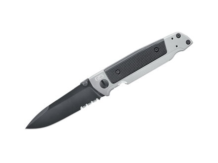 Nôž Walther Q5 Steel Frame Folder Black Serrated