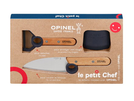 Opinel Le Petit Chef detský kuchársky set modrý