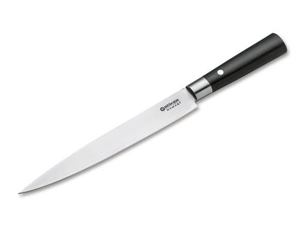 Böker Damascus Black plátkovací kuchynský nôž 22,9 cm