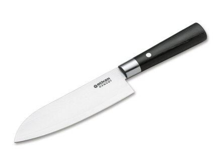 Böker Damascus Black Santoku kuchynský nôž 17,2 cm