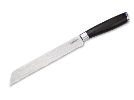 Böker Meisterklinge Damascus nôž na chlieb 20,5 cm