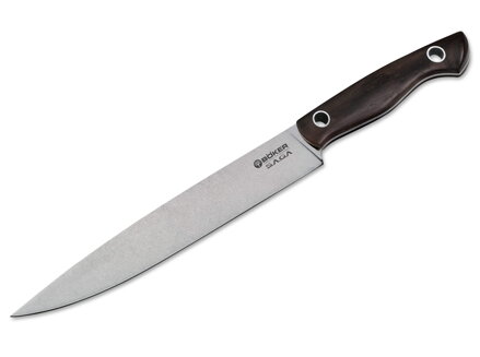 Böker Saga Grenadill plátkovací kuchynský nôž 19,2 cm