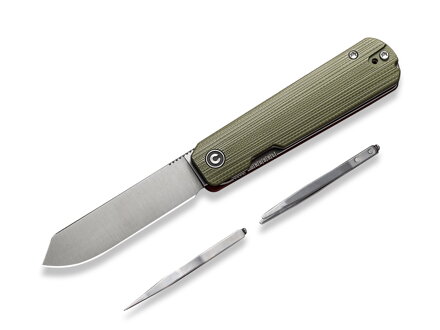 Nôž Civivi Sendy C21004B-1 Nitro-V Green/Red G10