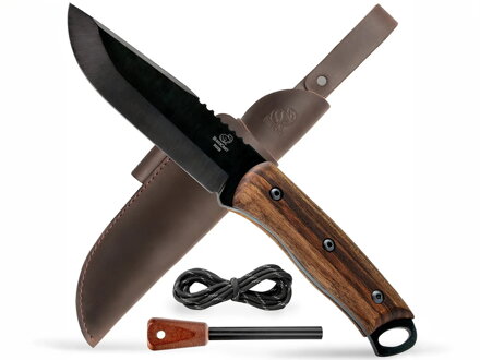 Nôž BeaverCraft BSH4_F Dusk Bushcraft 125 mm s kresadlom