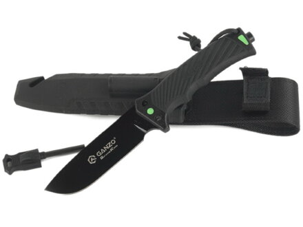 Nôž Ganzo Survival G8012V2-BK Black