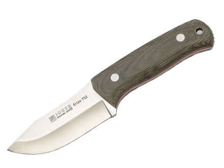 Nôž Joker Erizo TS2 CV142-F Green Canvas Micarta, Böhler N695 + kresadlo