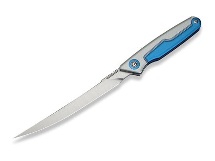 Nôž Civivi Shawka C22029B-2 14C28N Silver and Blue Aluminum
