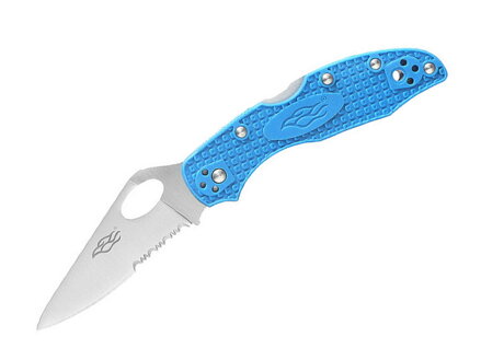 Ganzo Firebird F759MS-BL Blue Serrated vreckový nôž