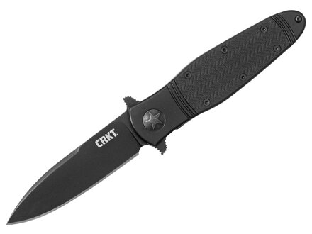 Zatvárací nôž CRKT K345KKS Bombastic Black