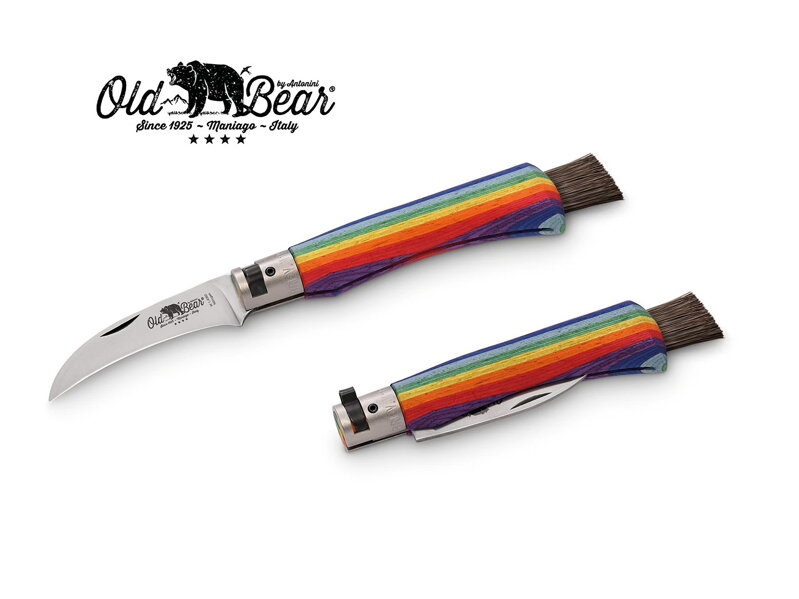 Hubársky nôž Old Bear Rainbow