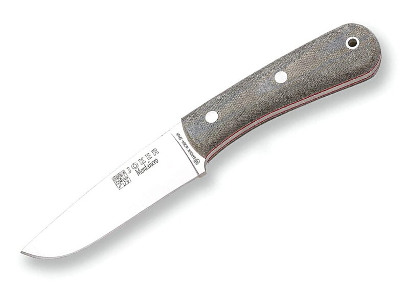 Nôž Joker Montanero Flat CV134-P Micarta, Sandvik 14C28N