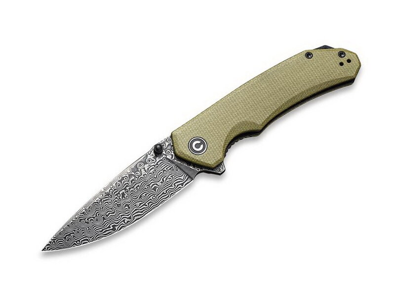Nôž Civivi Brazen C2102DS-2 Olive Micarta Damascus