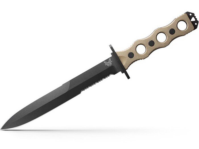 Nôž Benchmade SOCP Fixed Blade Desert Tan G10 185SBK-1