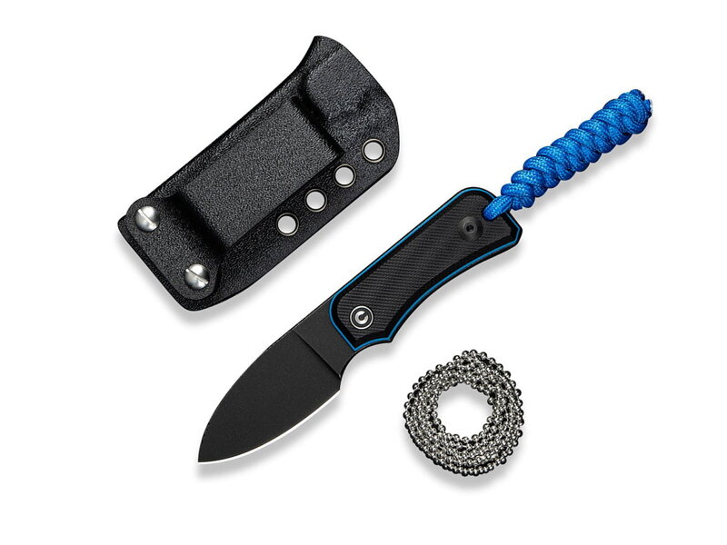 Nôž Civivi Baby Banter Fixed Blade C23045-1 Black/Blue G10 Nitro-V