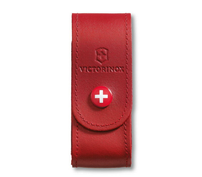 Puzdro na nôž Victorinox kožené červené