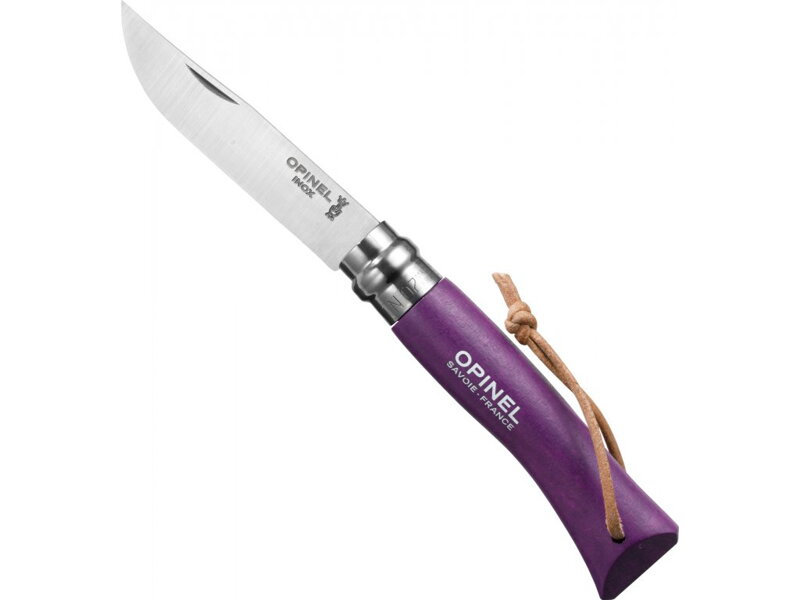 Nôž Opinel VRI N°07 Inox Adventurer fialový