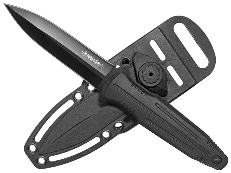 Nôž Haller 81473 dýka Black