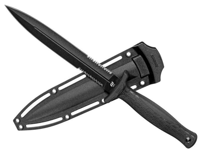 Nôž Schrade Needle Magnum Serrated dýka