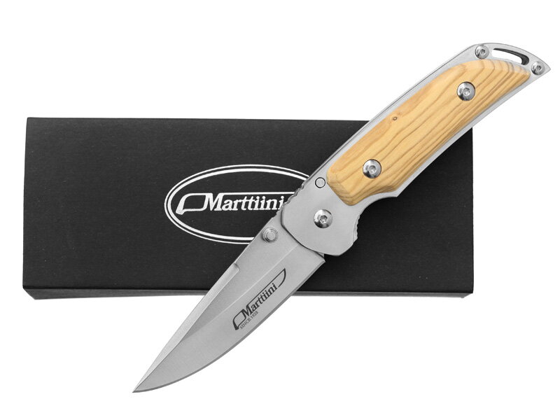 Zatvárací nôž Marttiini MFK-O 913111 Oliva